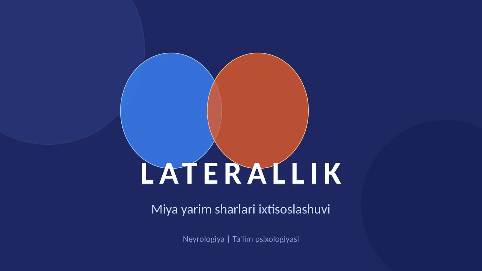 Laterallik