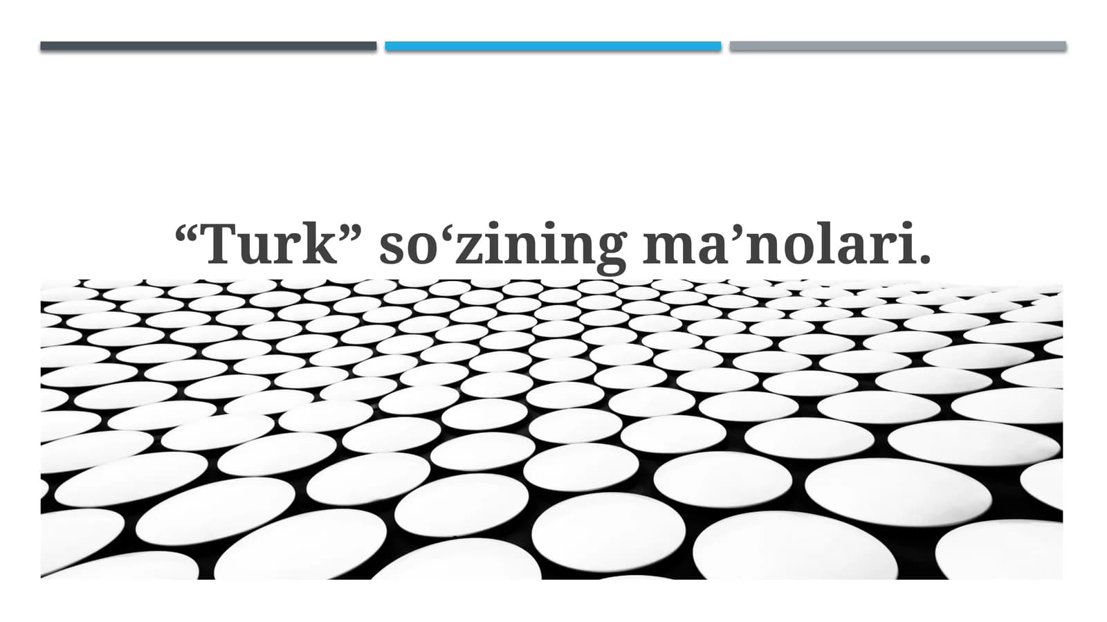 “Turk” so‘zining ma’nolari