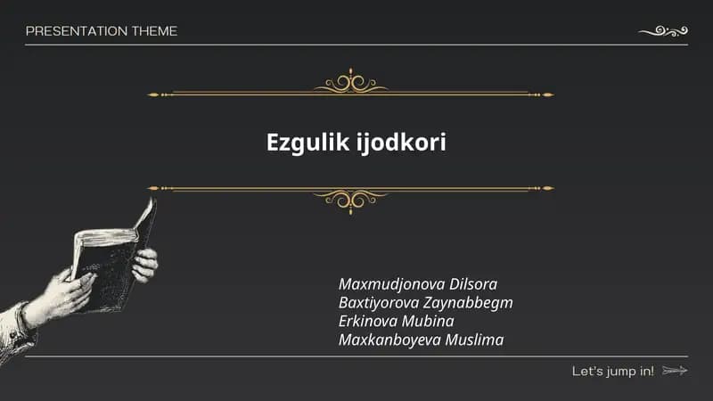 Ezgulik ijodkori