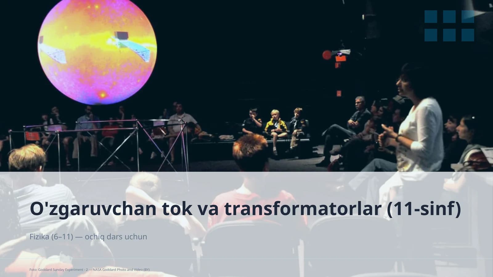 O'zgaruvchan tok va transformatorlar (11-sinf)
