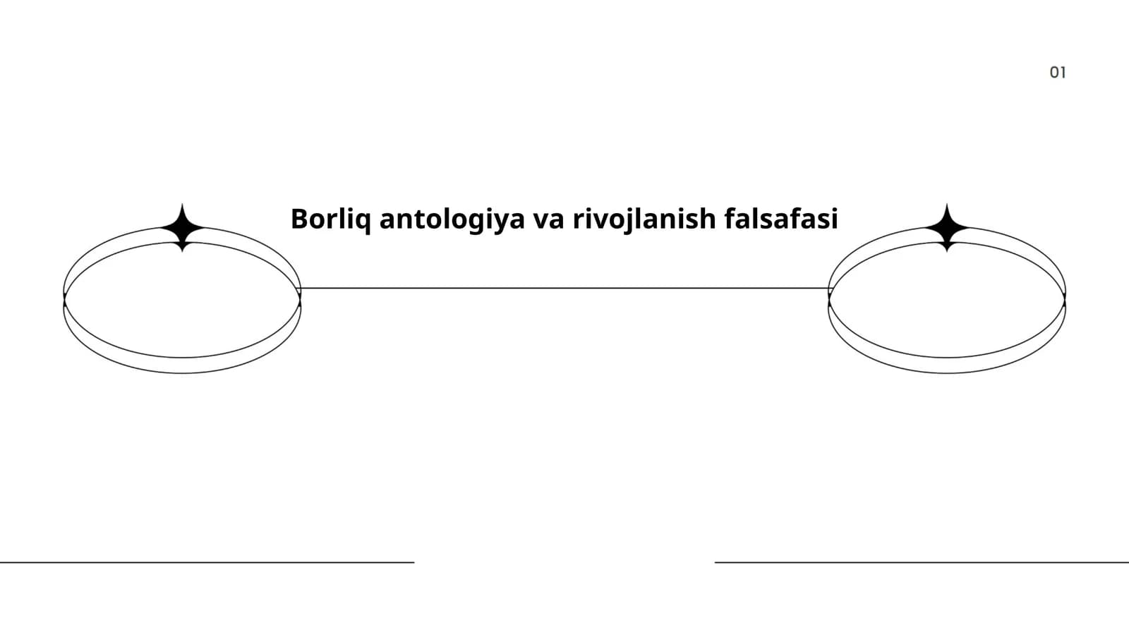 Borliq antologiya va rivojlanish falsafasi