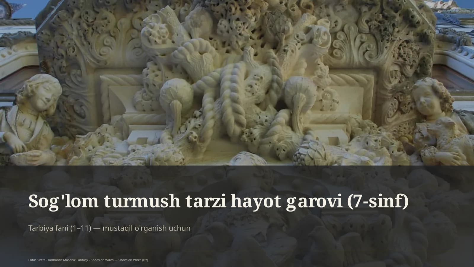 Sog'lom turmush tarzi hayot garovi (7-sinf)