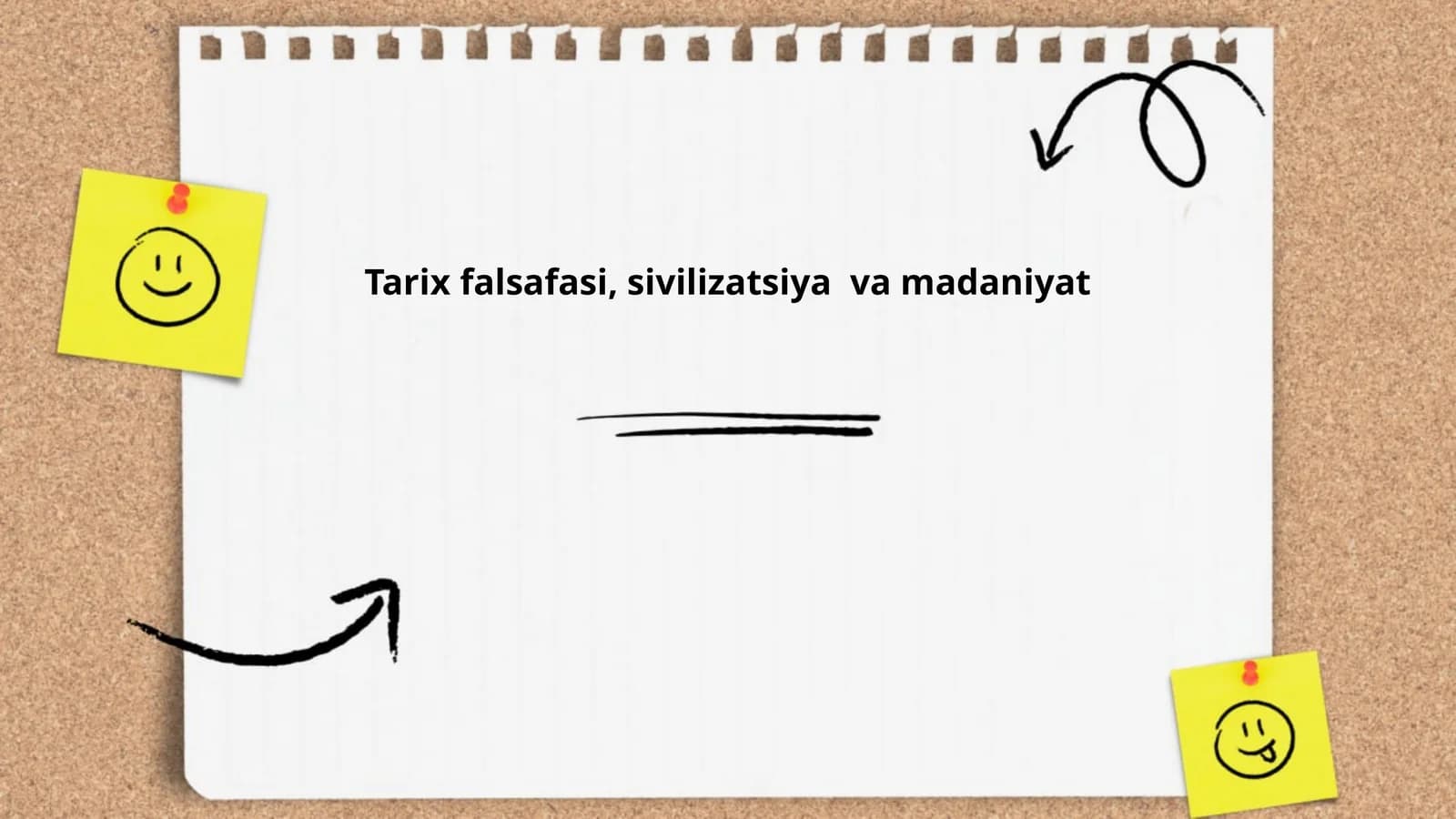 Tarix falsafasi, sivilizatsiya va madaniyat