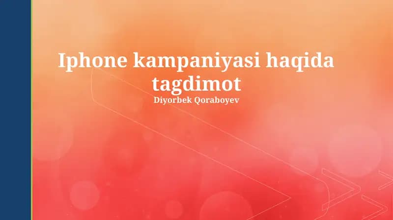 iPhone Kampaniyasi