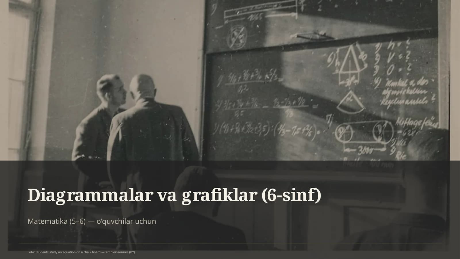 Diagrammalar va grafiklar (6-sinf)
