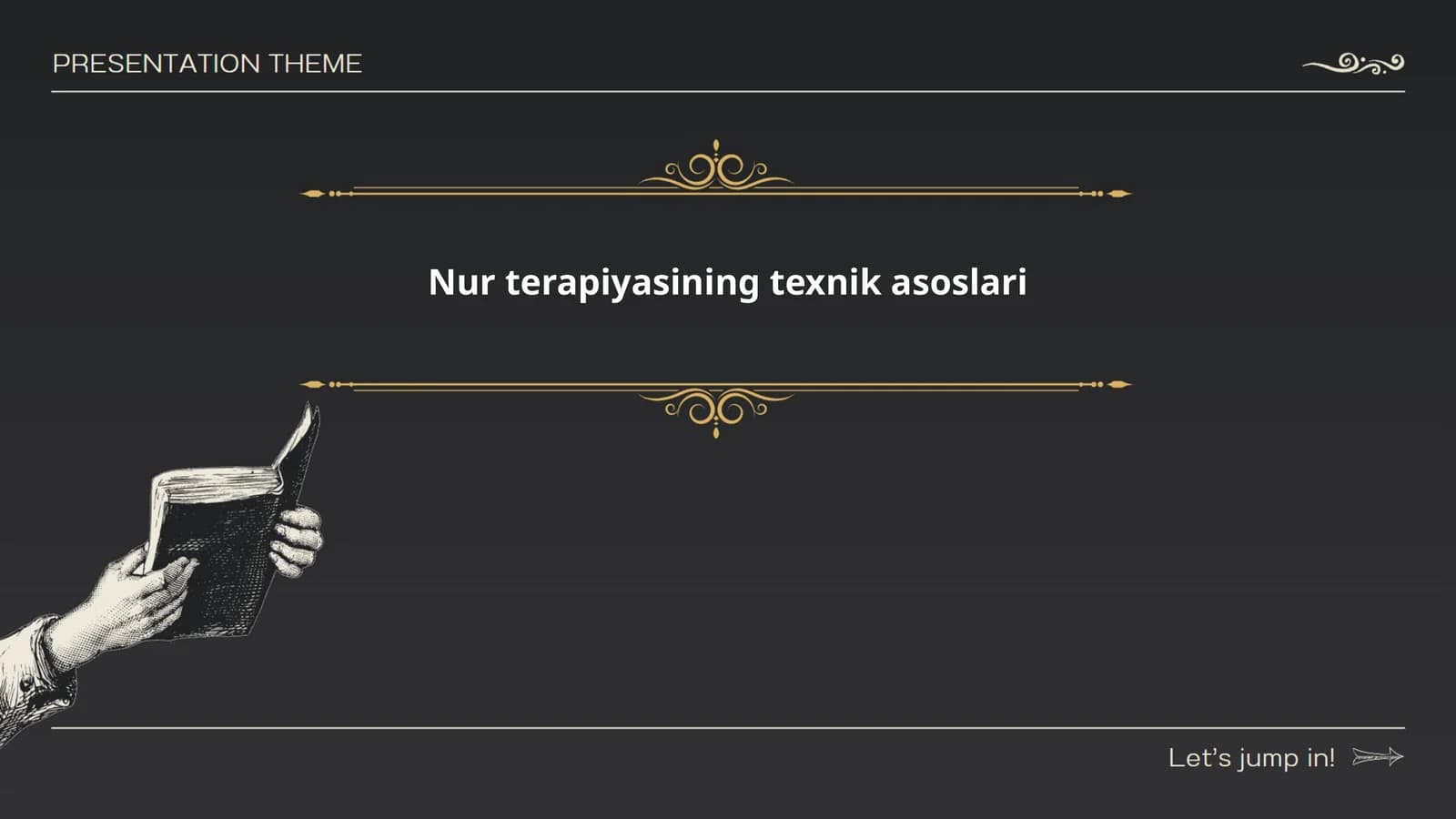 Nur terapiyasining texnik asoslari