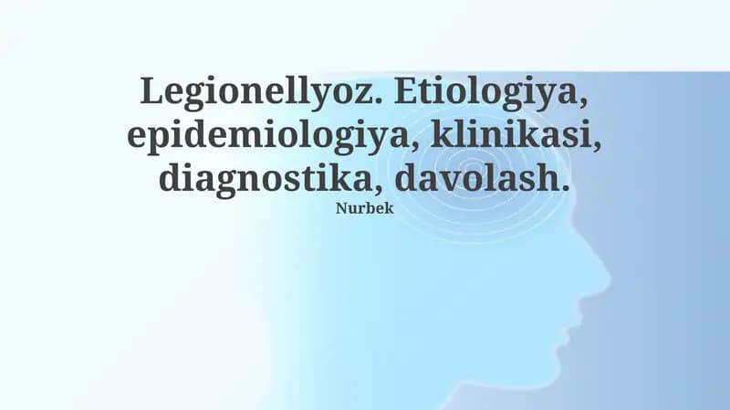 Legionellyoz