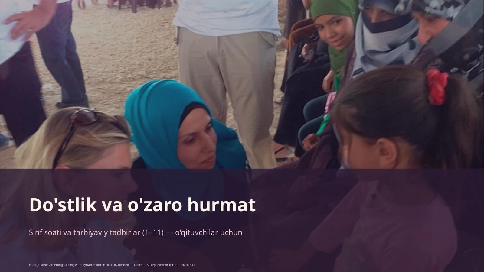 Sinf soati va tarbiyaviy tadbirlar