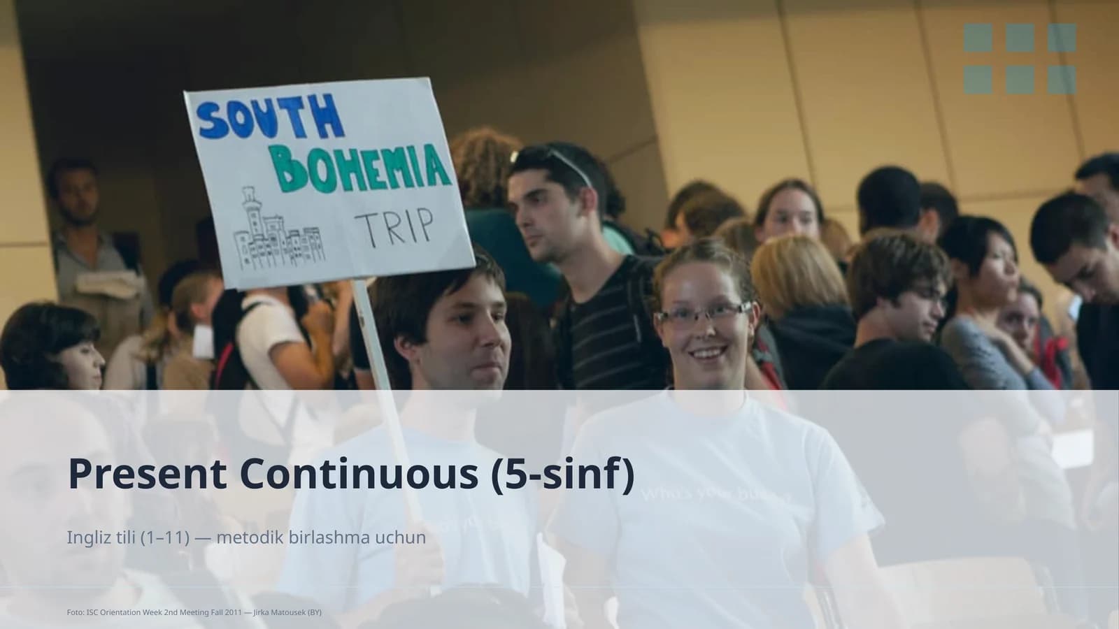 Present Continuous (5-sinf)