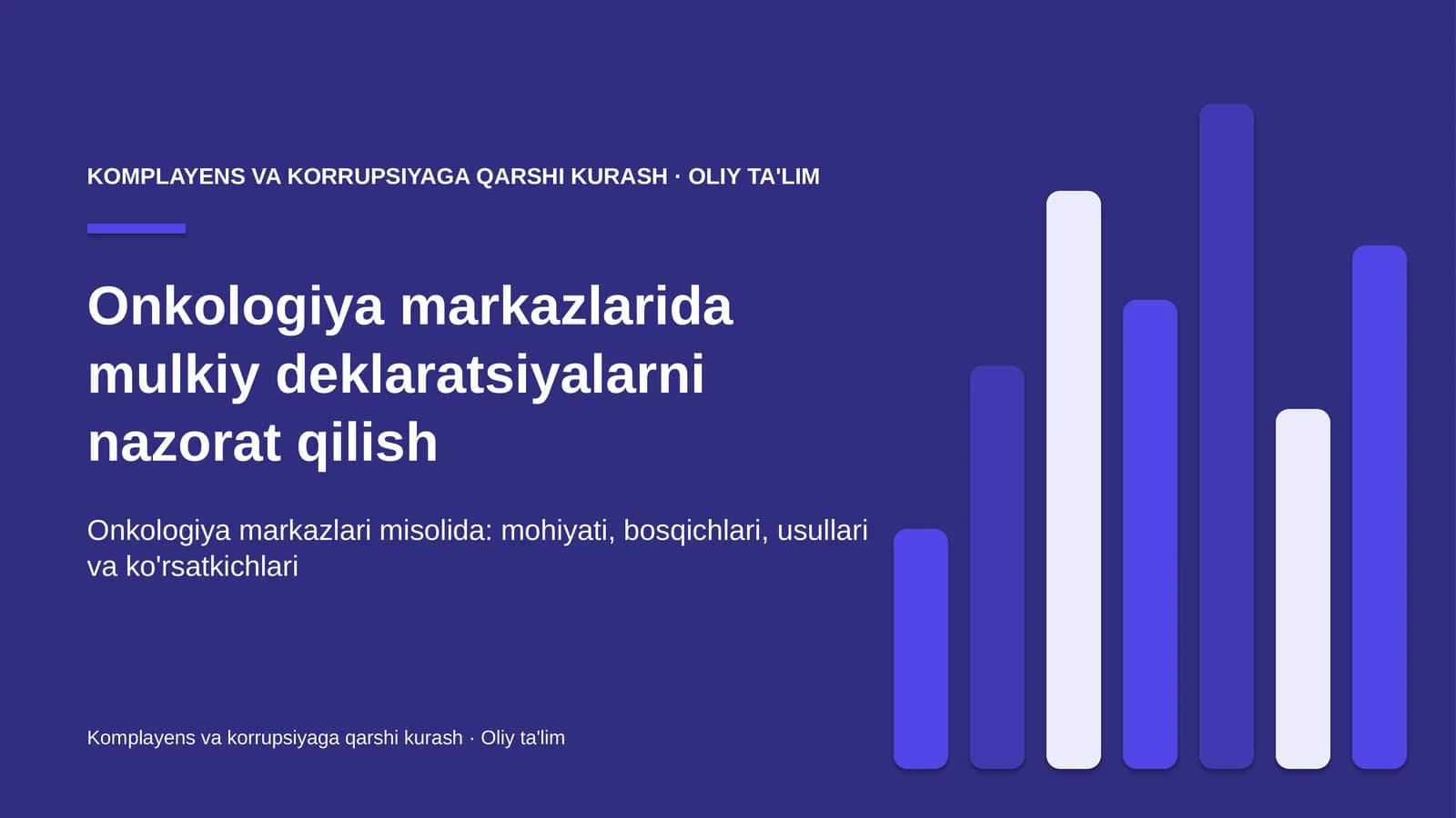onkologiya markazlarida mulkiy deklaratsiyalarni nazorat qilish 3460