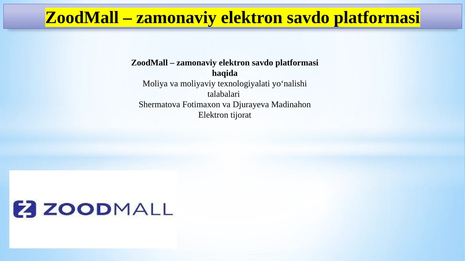 ZoodMall