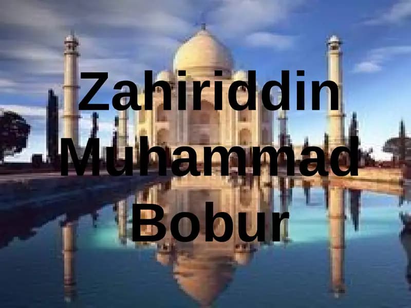 Zahiriddin Muhammad Bobur