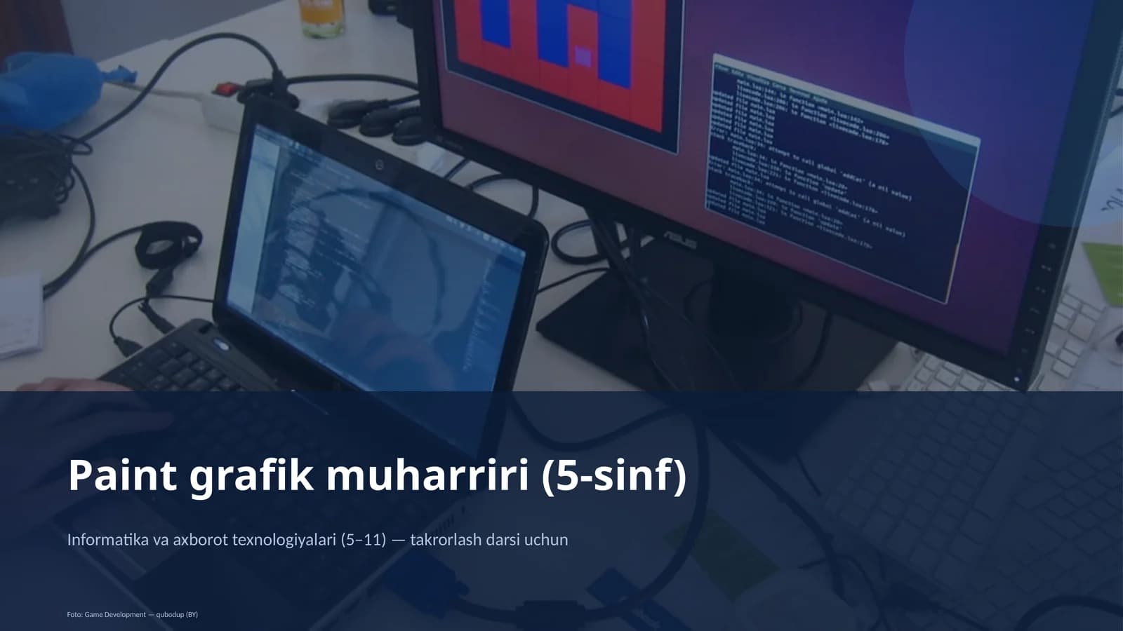 Paint grafik muharriri (5-sinf)