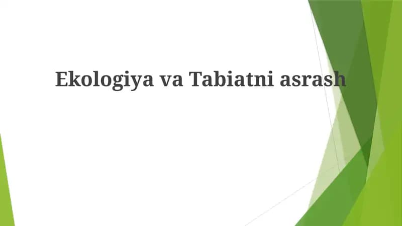 EkologiyavaTabiatniasrash