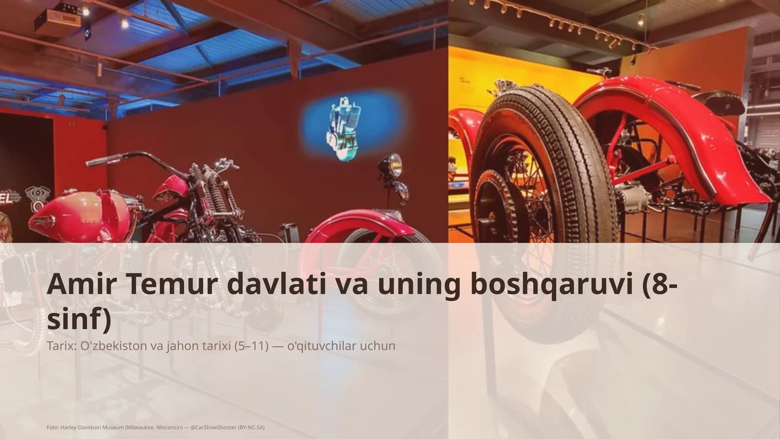 Amir Temur davlati va uning boshqaruvi (8-sinf)