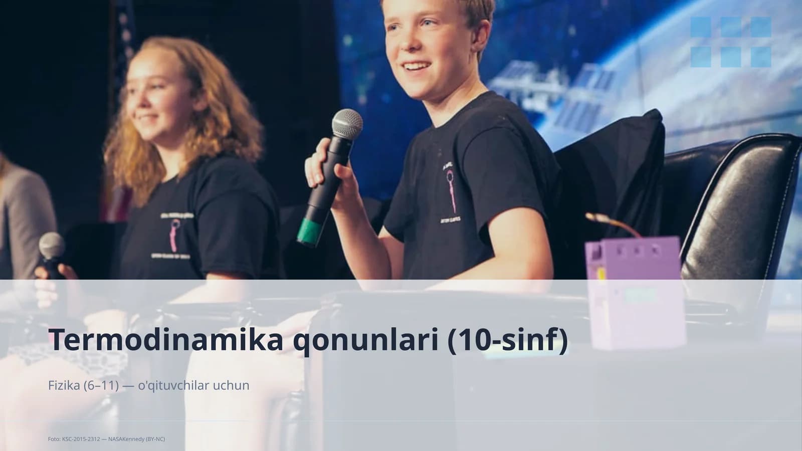 Termodinamika qonunlari (10-sinf)