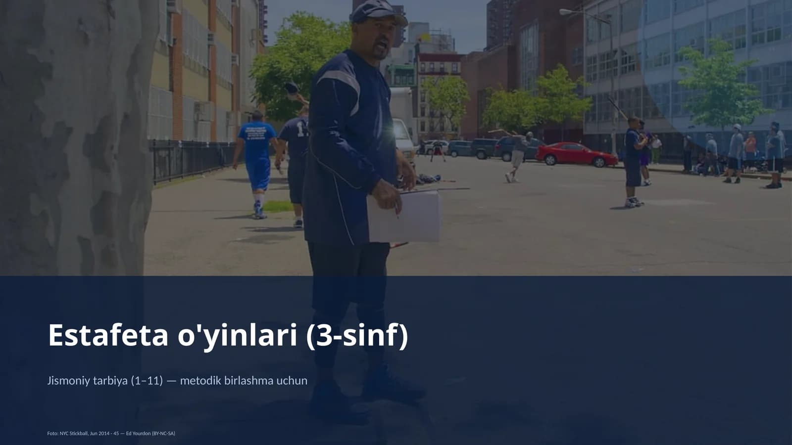 Estafeta o'yinlari (3-sinf)