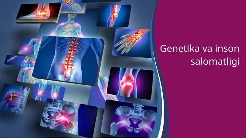Genetika va inson salomatligi