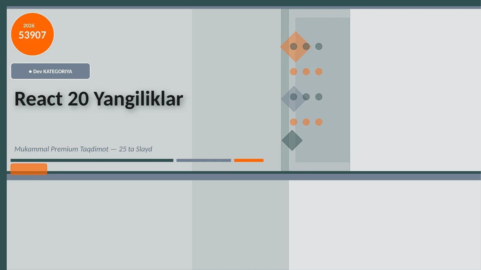 React 20 Yangiliklar