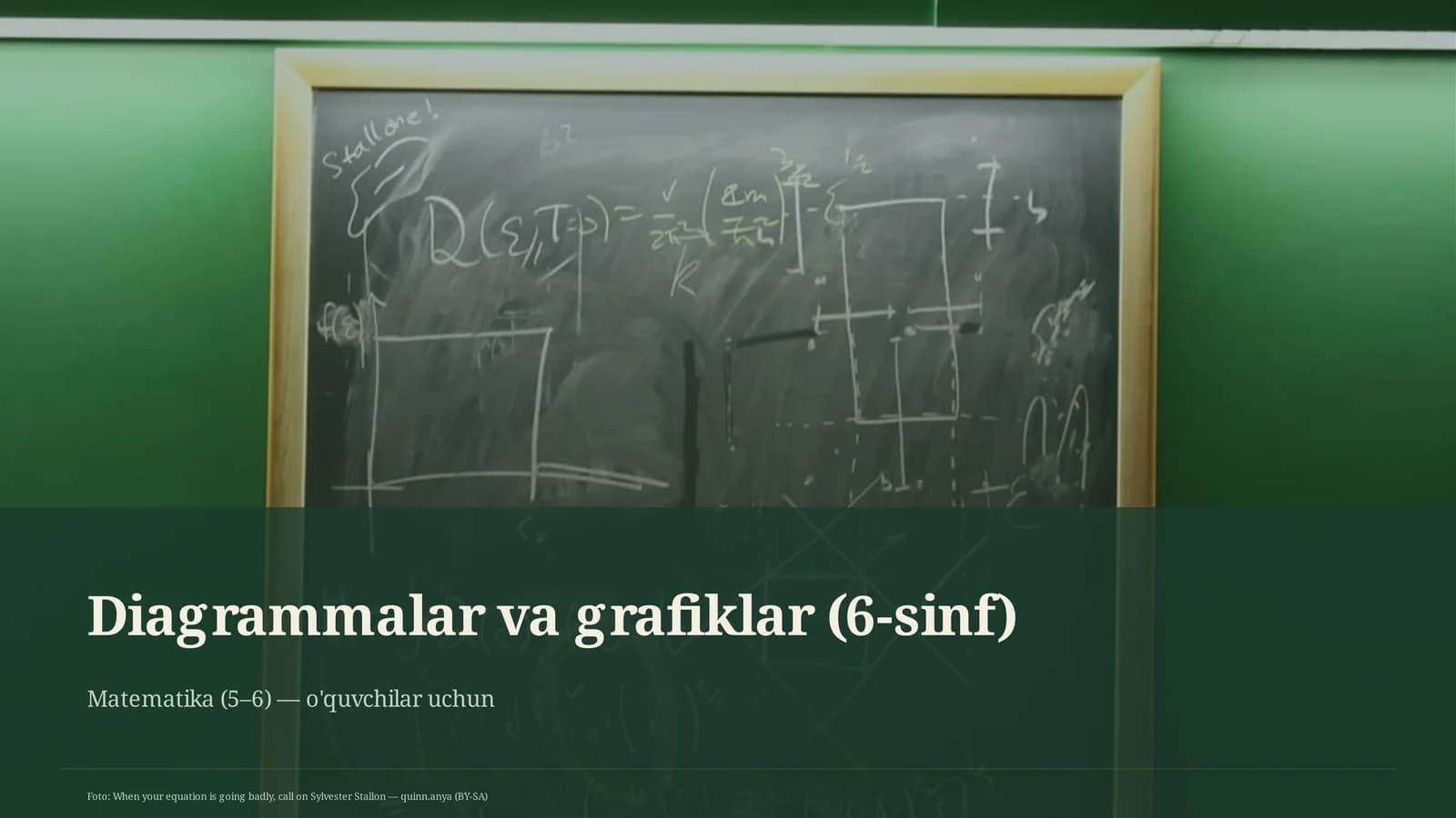 Diagrammalar va grafiklar (6-sinf)