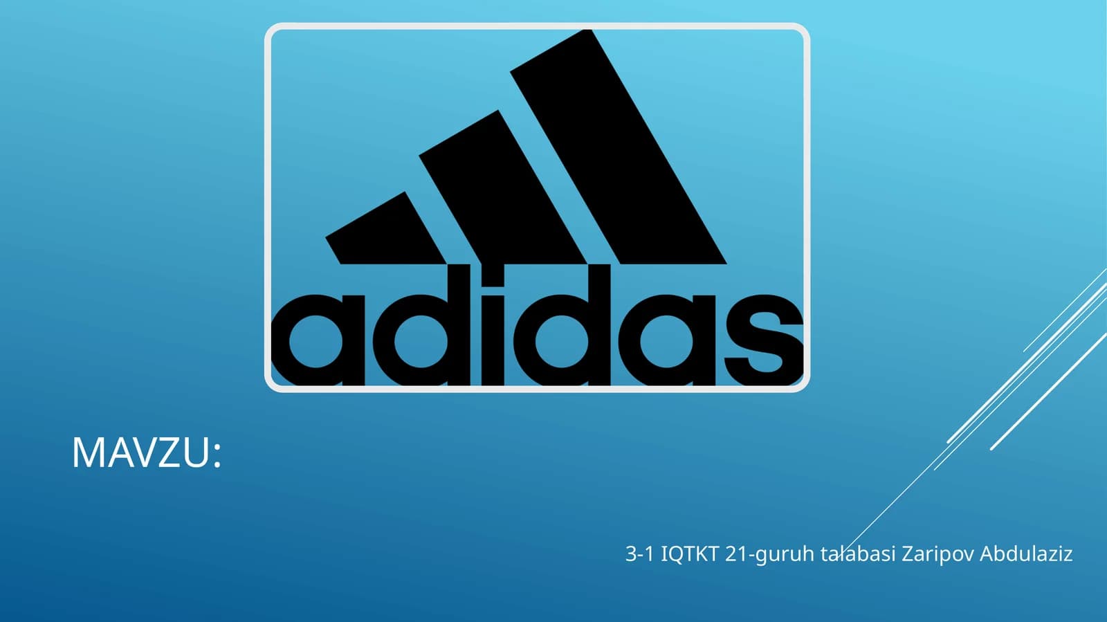 Adidas AG