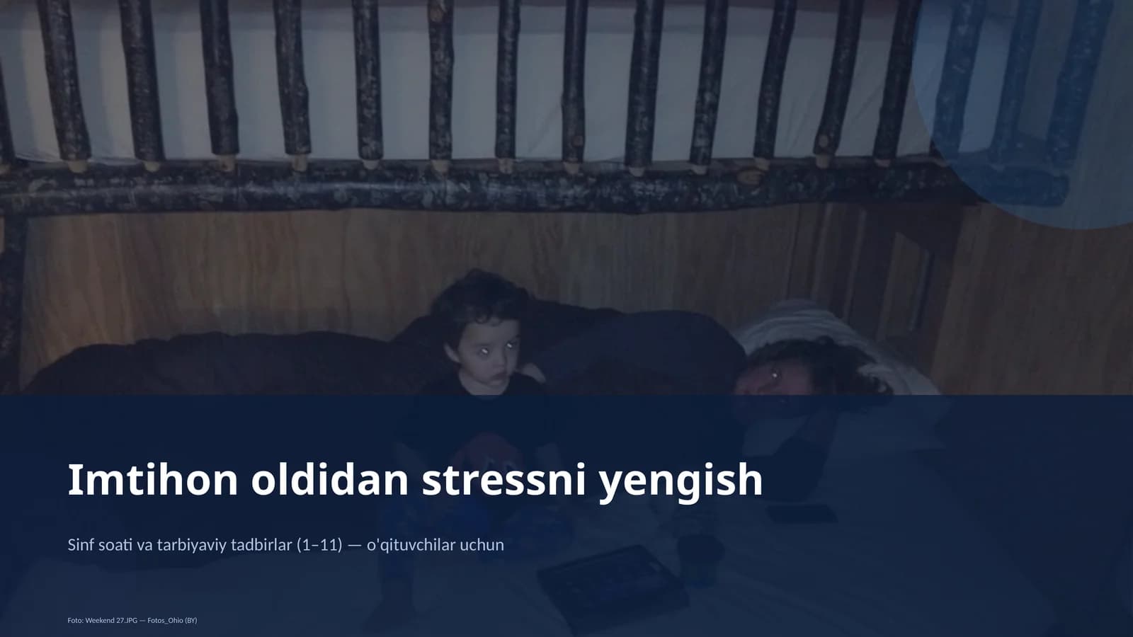 Sinf soati va tarbiyaviy tadbirlar