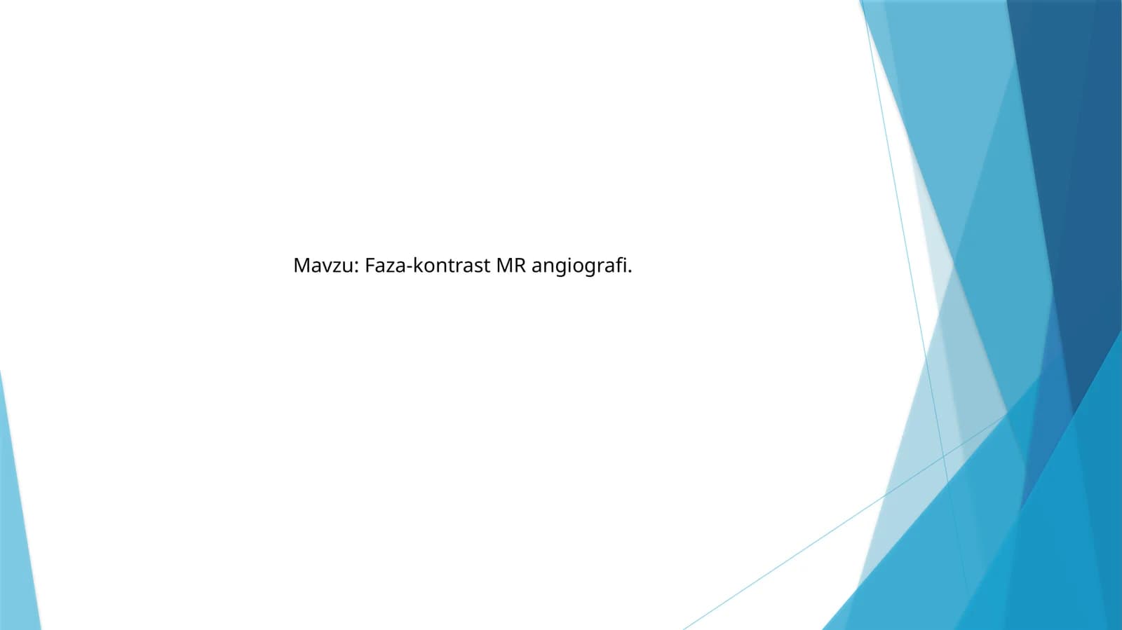Faza-kontrastMRangiografi