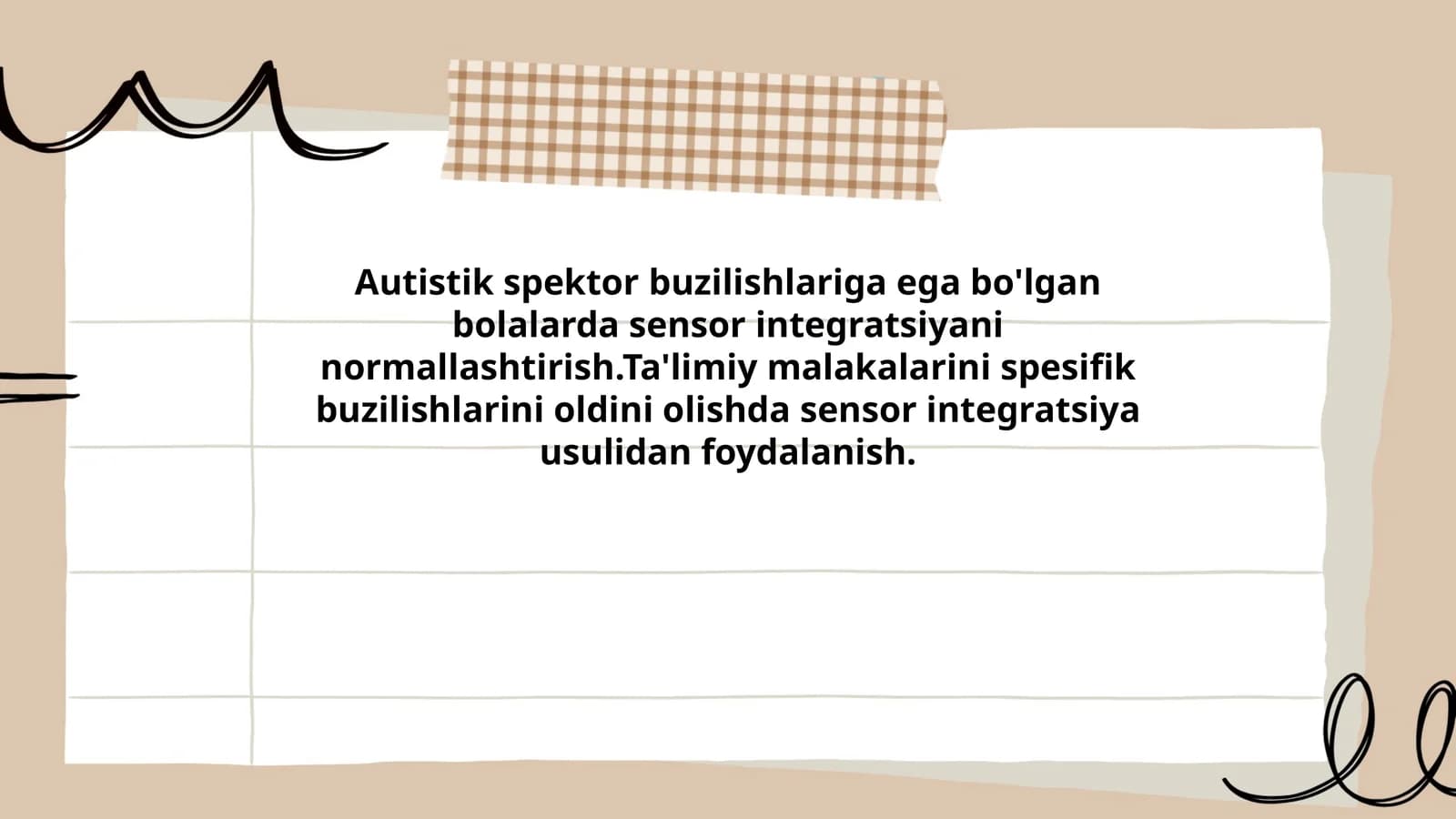Sensor integratsiyasi