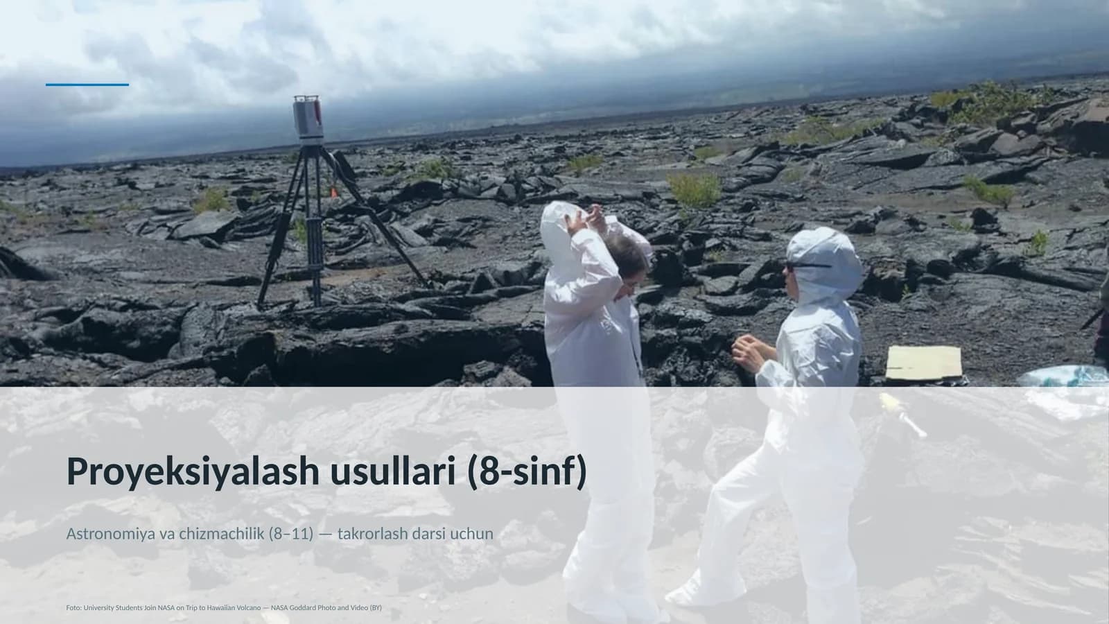 Proyeksiyalash usullari (8-sinf)