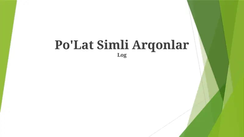Po'Lat Simli Arqonlar