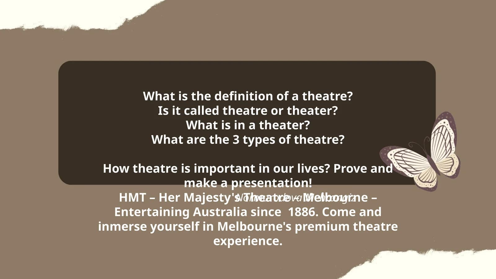 Her Majesty's Theatre, Melbourne