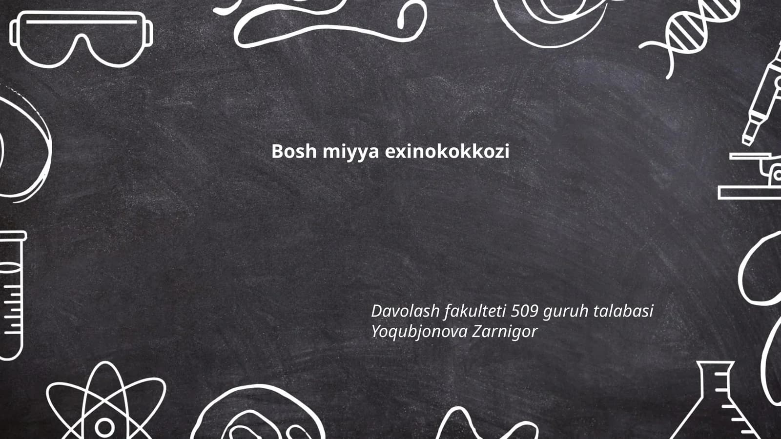 Bosh miyya exinokokkozi