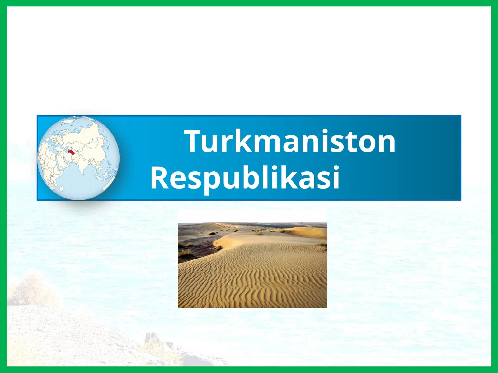 Turkmaniston Respublikasi