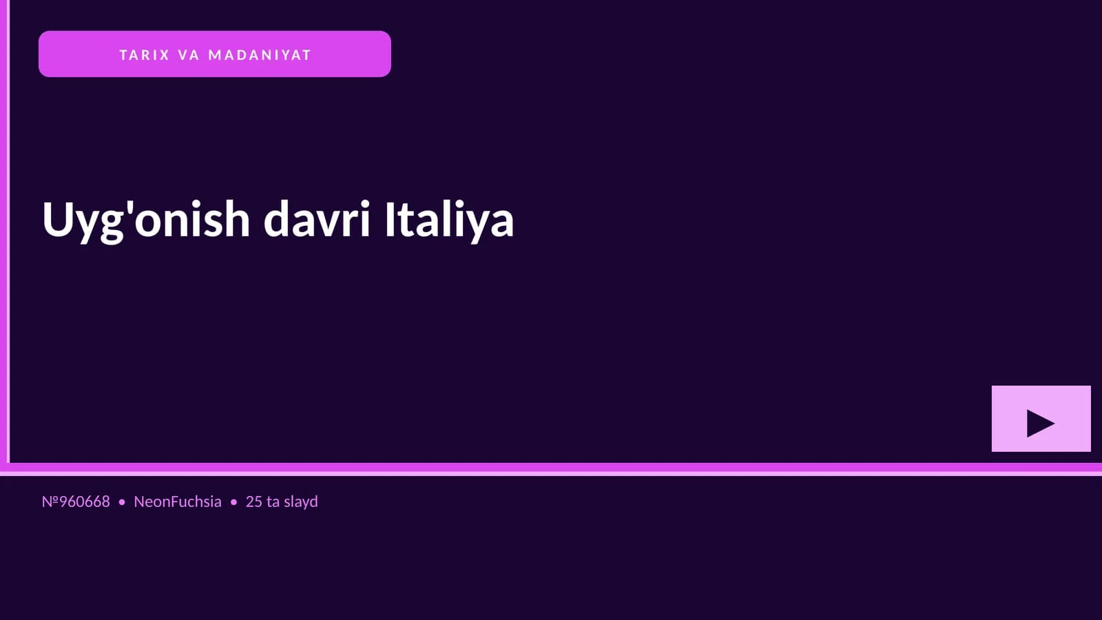 Uyg'onish davri Italiya