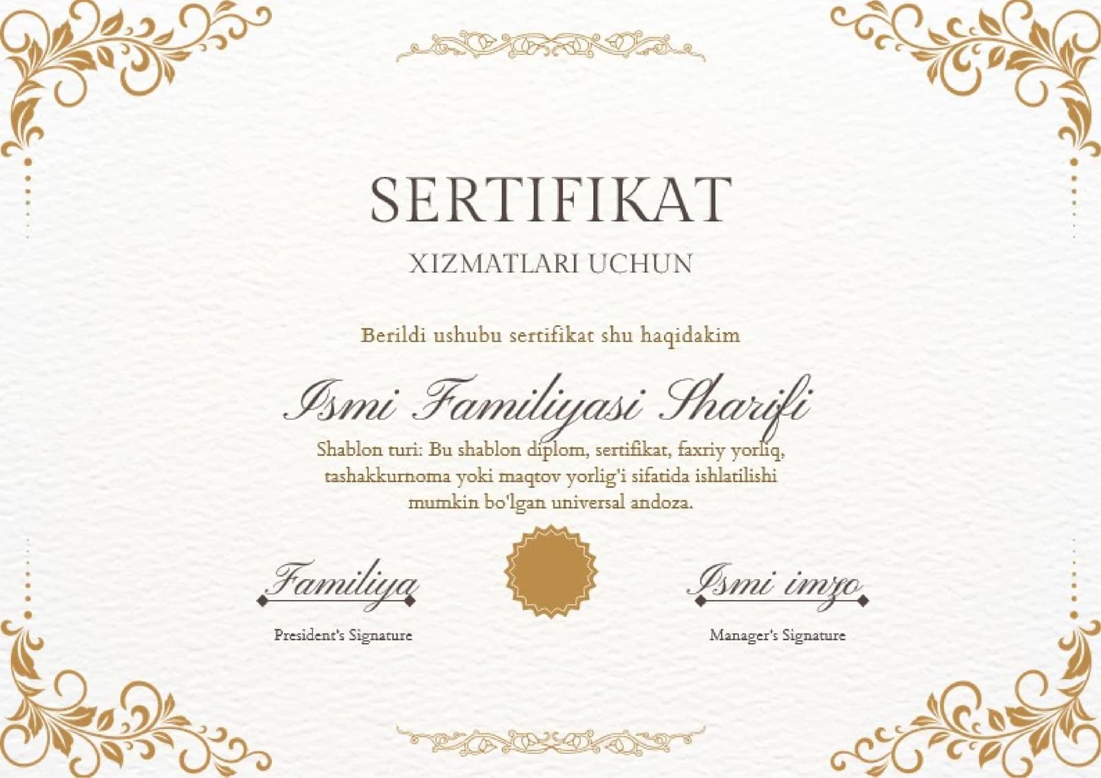 SERTIFIKAT