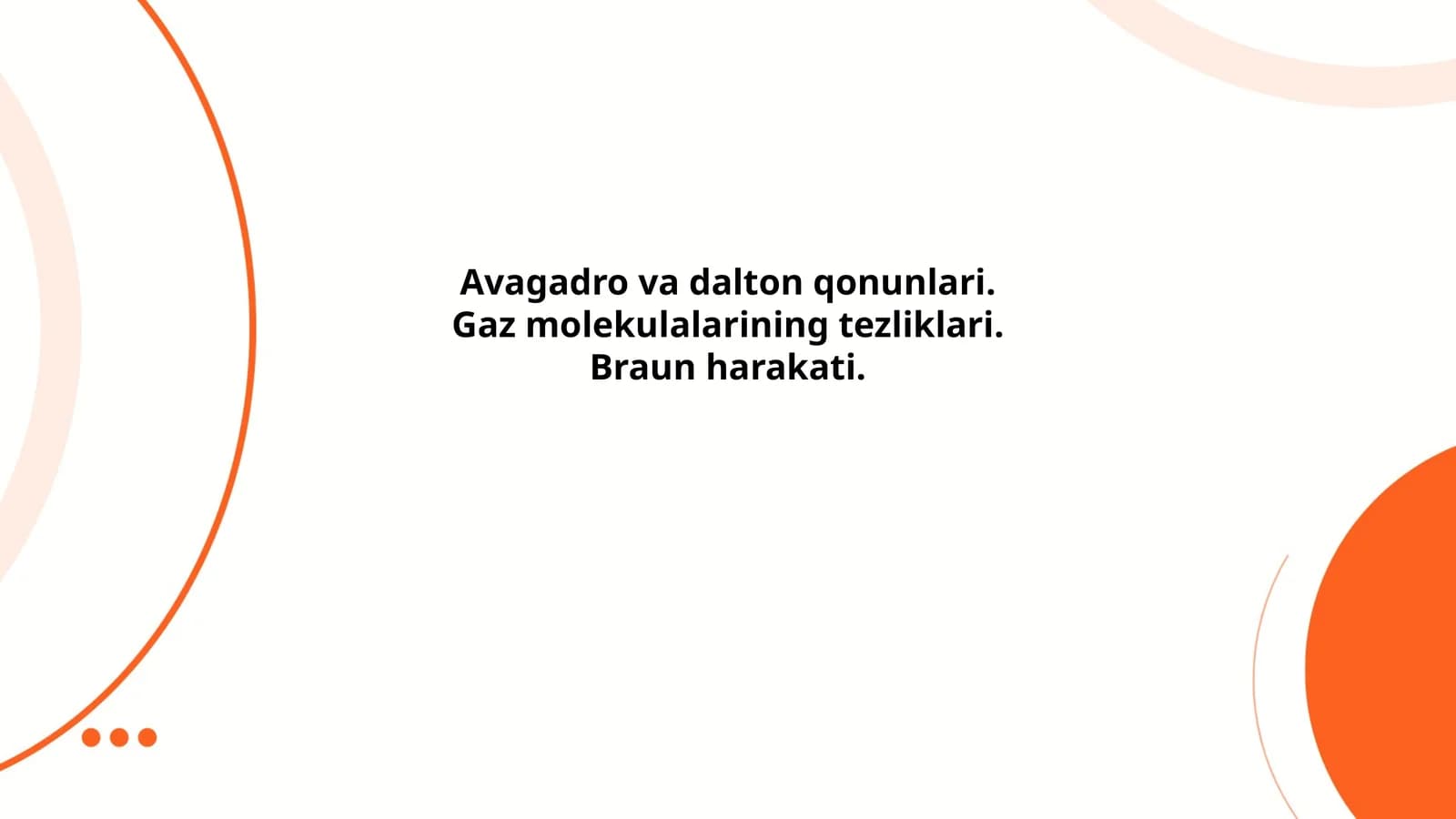 Avogadro qonuni
