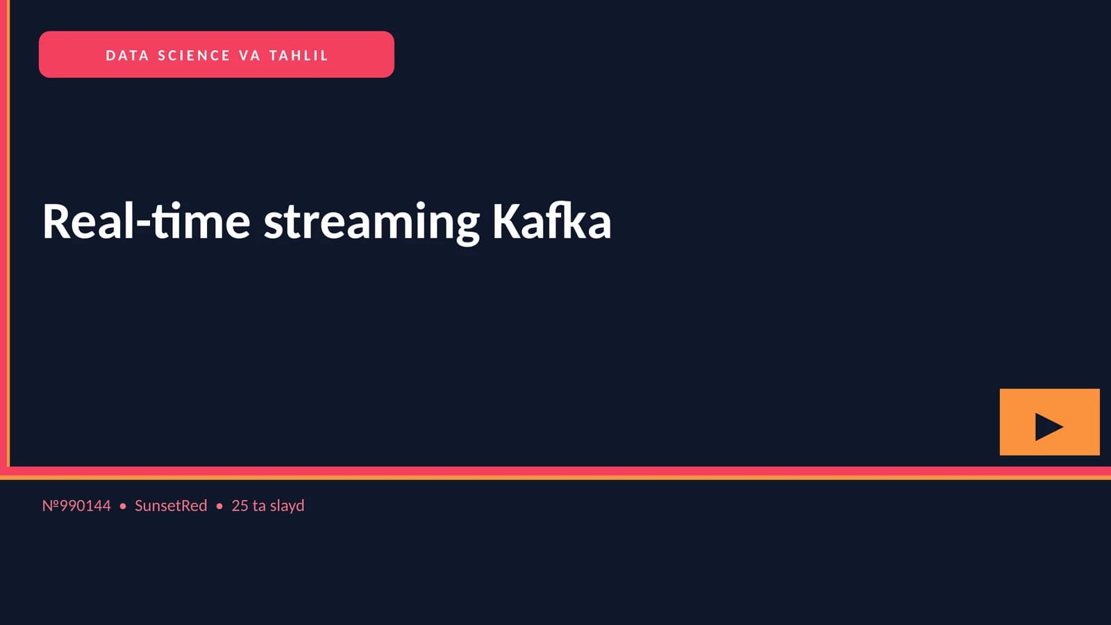 DATA SCIENCE VA TAHLIL