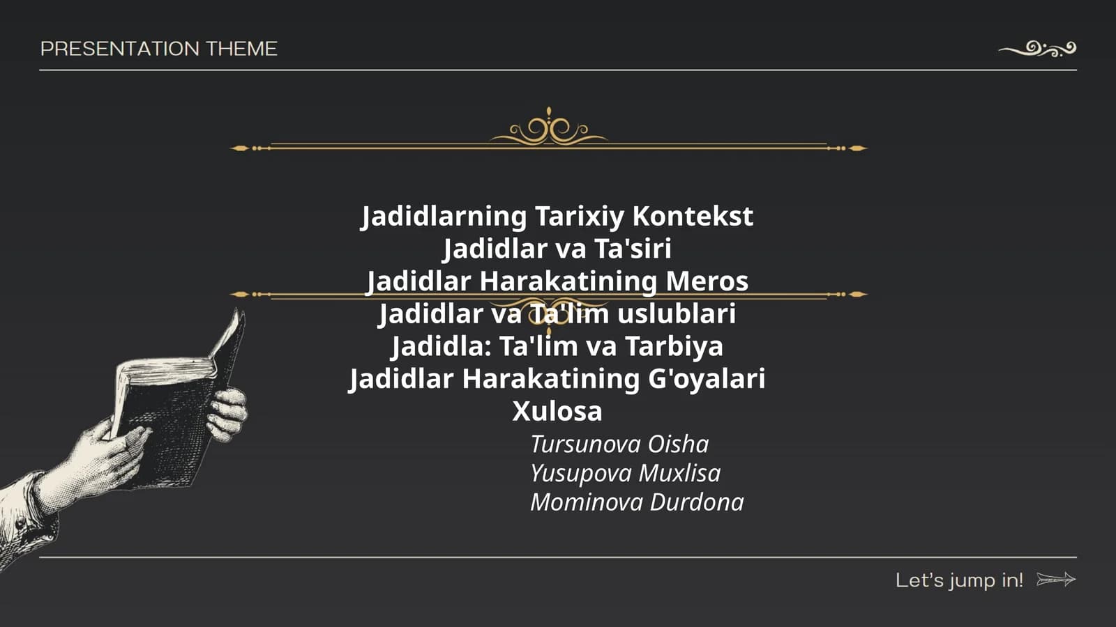 Jadidlarning Tarixiy Kontekst