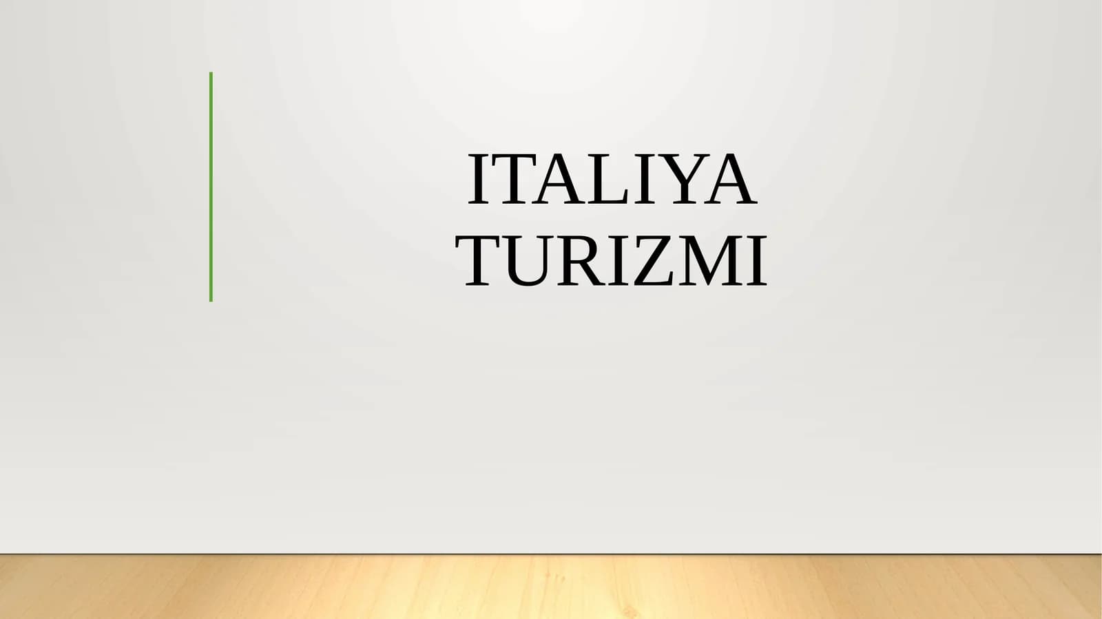 ITALIYA TURIZMI