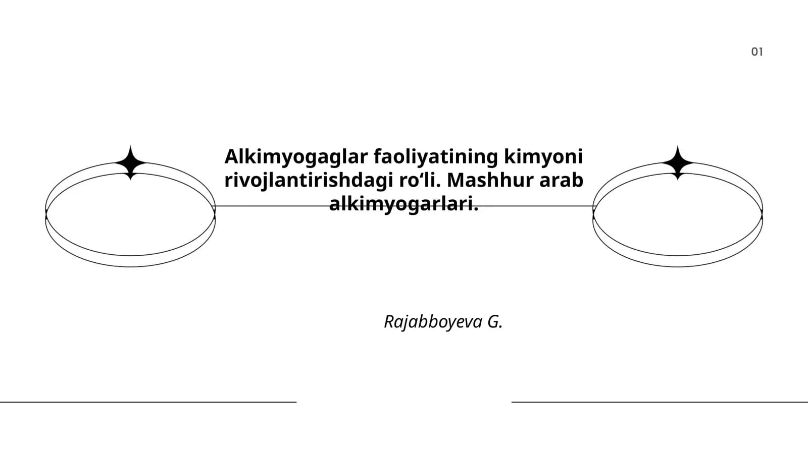 Alkimyogaglar faoliyatining kimyoni rivojlantirishdagi roʻli