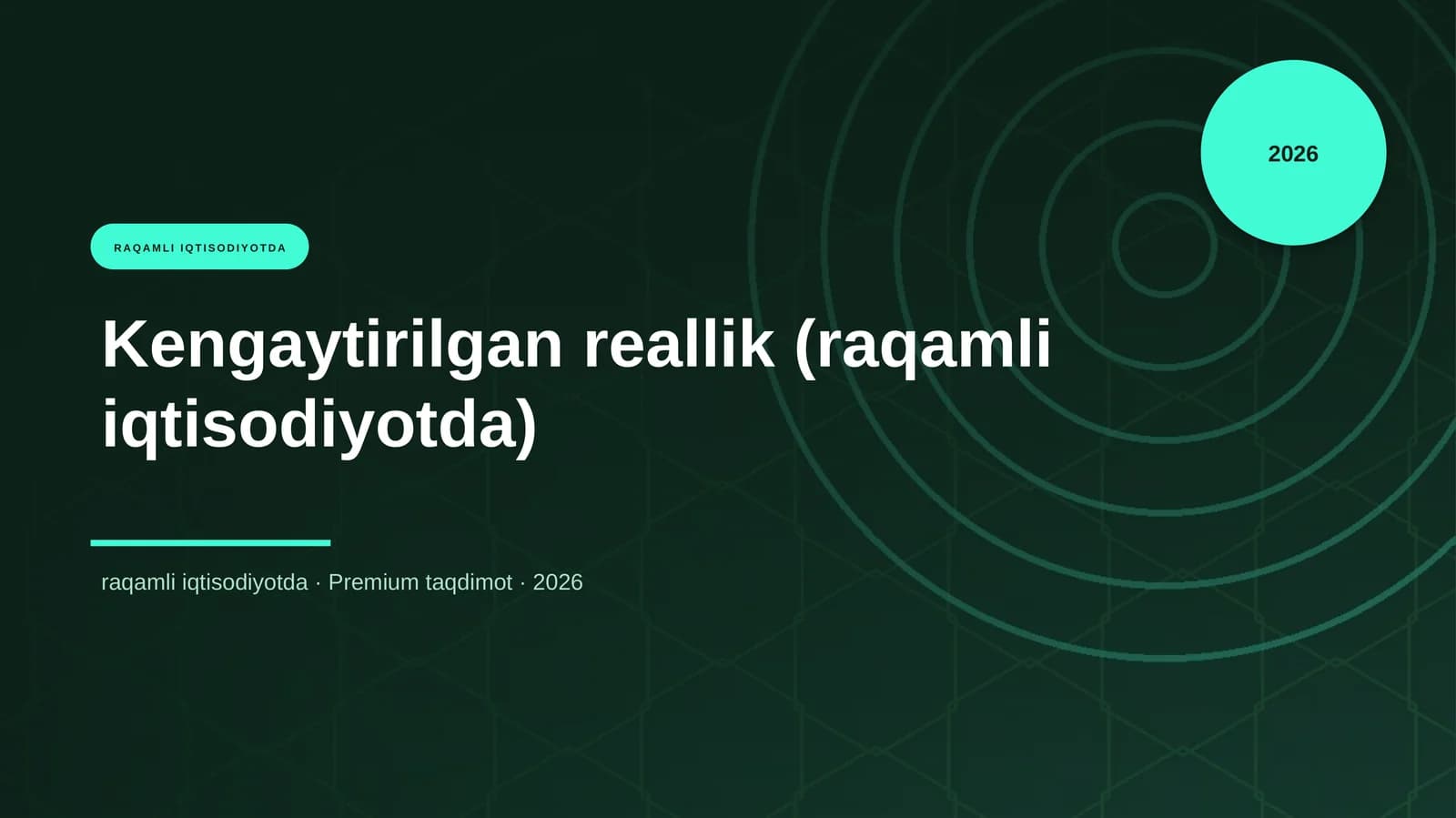 Kengaytirilgan reallik (raqamli iqtisodiyotda)