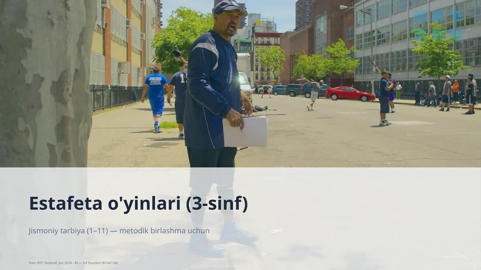 Estafeta o'yinlari (3-sinf)