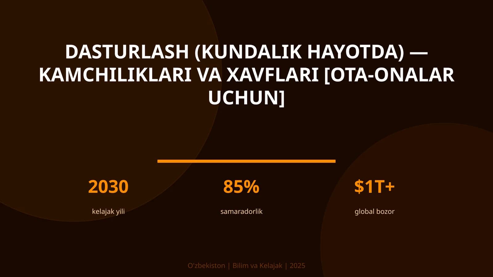 Dasturlash (kundalik hayotda) — kamchiliklari va xavflari [ota-onalar uchun]