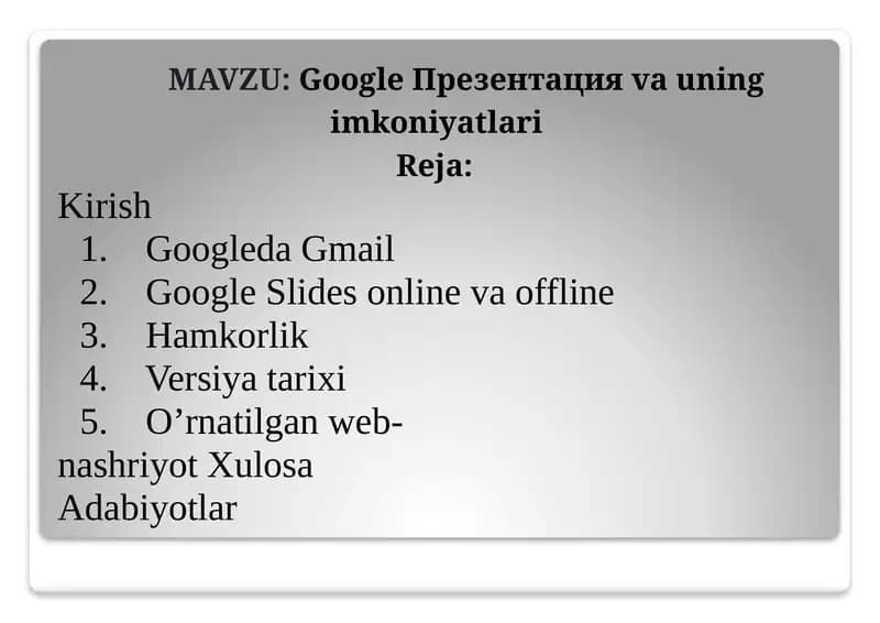 Google Slayd