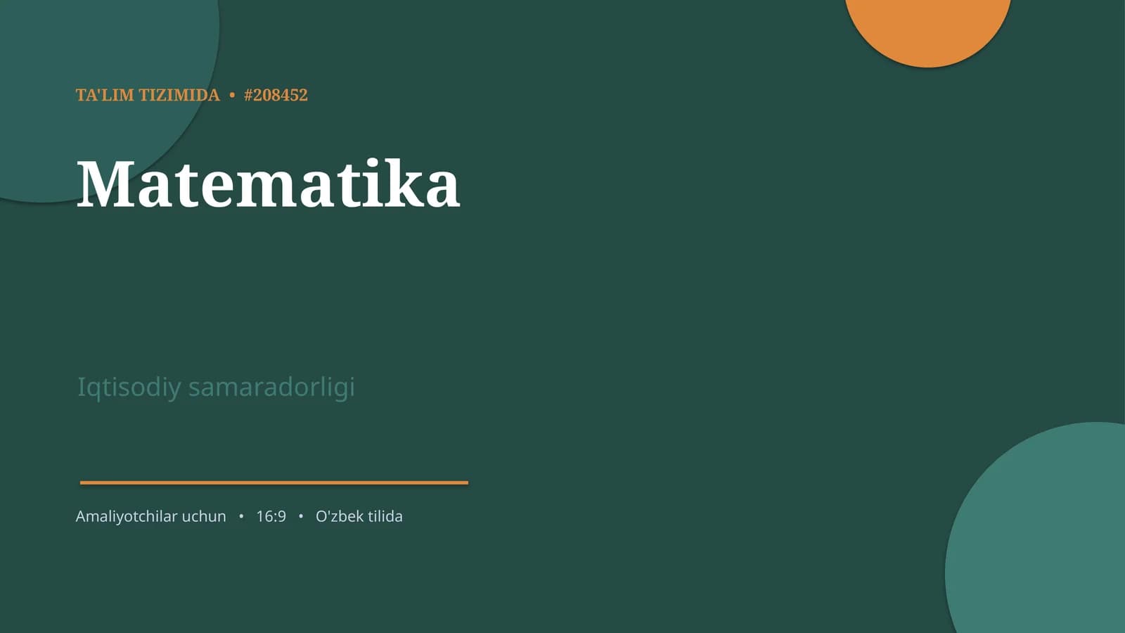 Matematika