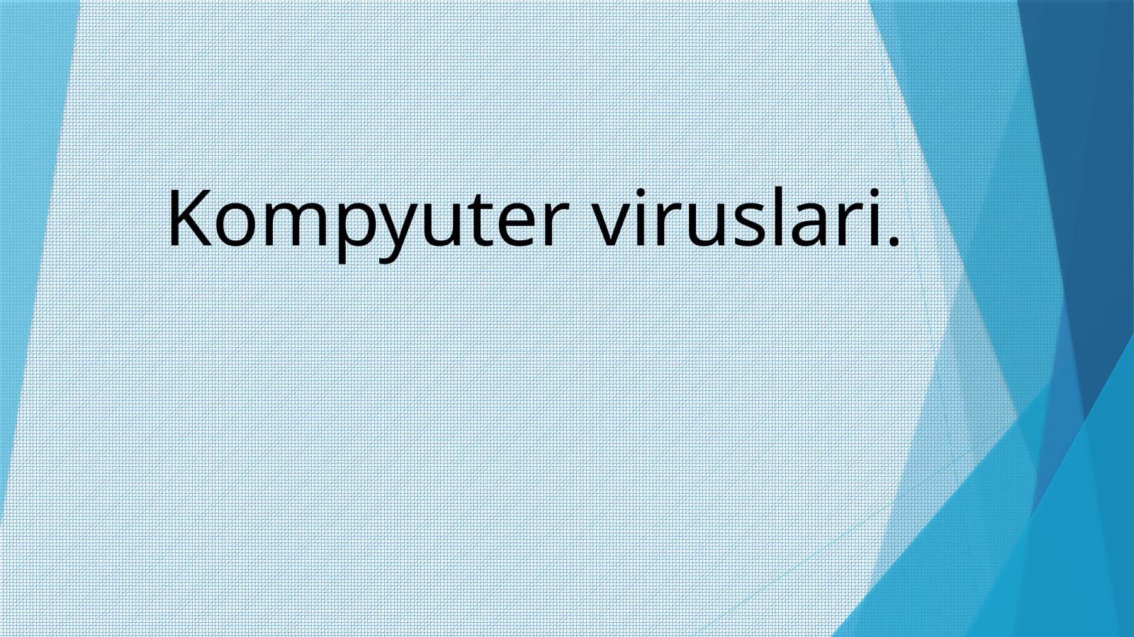 Kompyuter viruslari