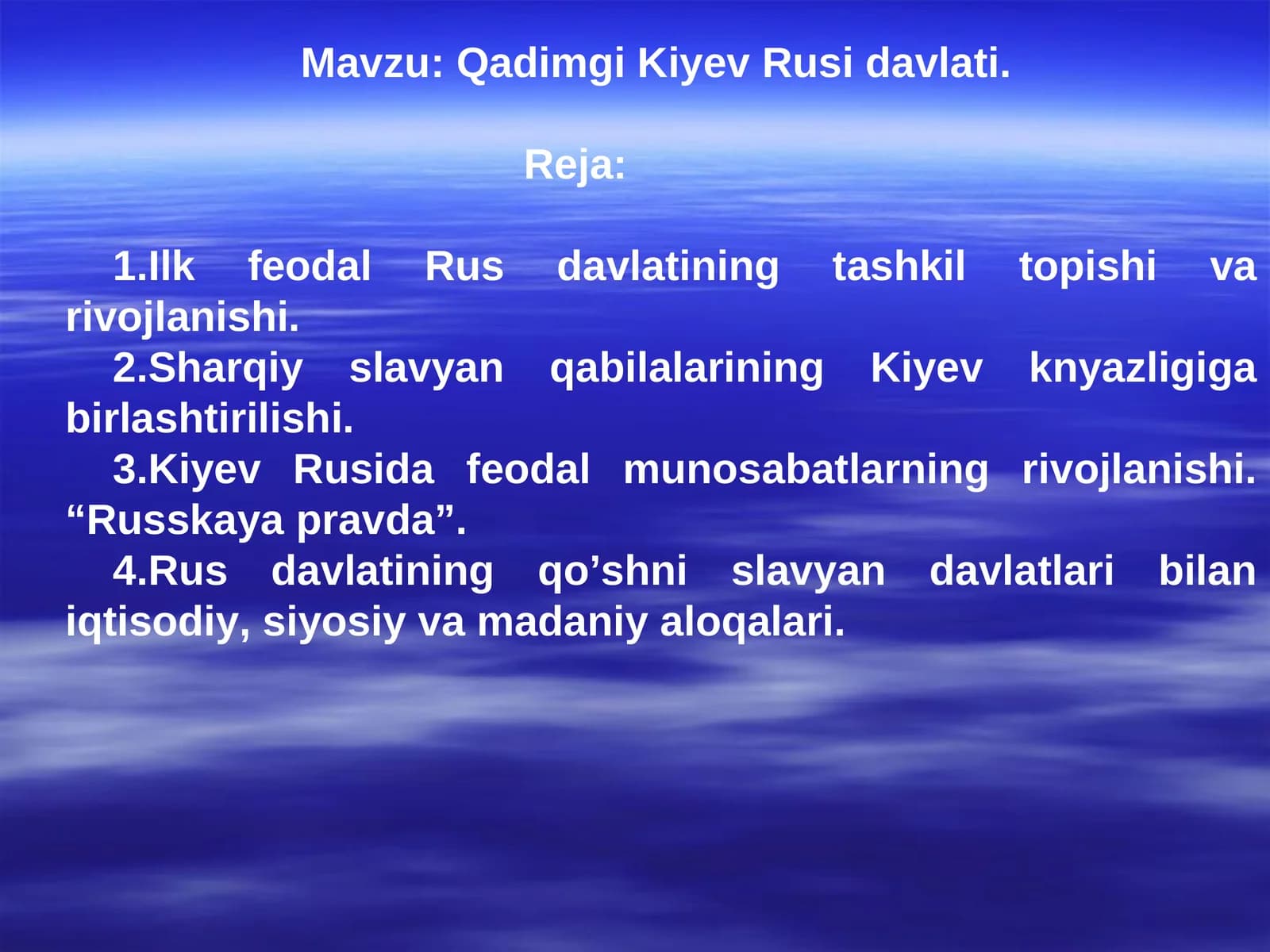 Qadimgi Kiyev Rusi davlati