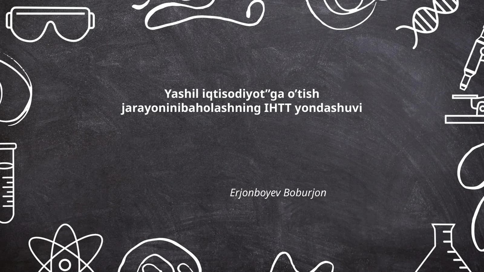 IHTT yondashuvi