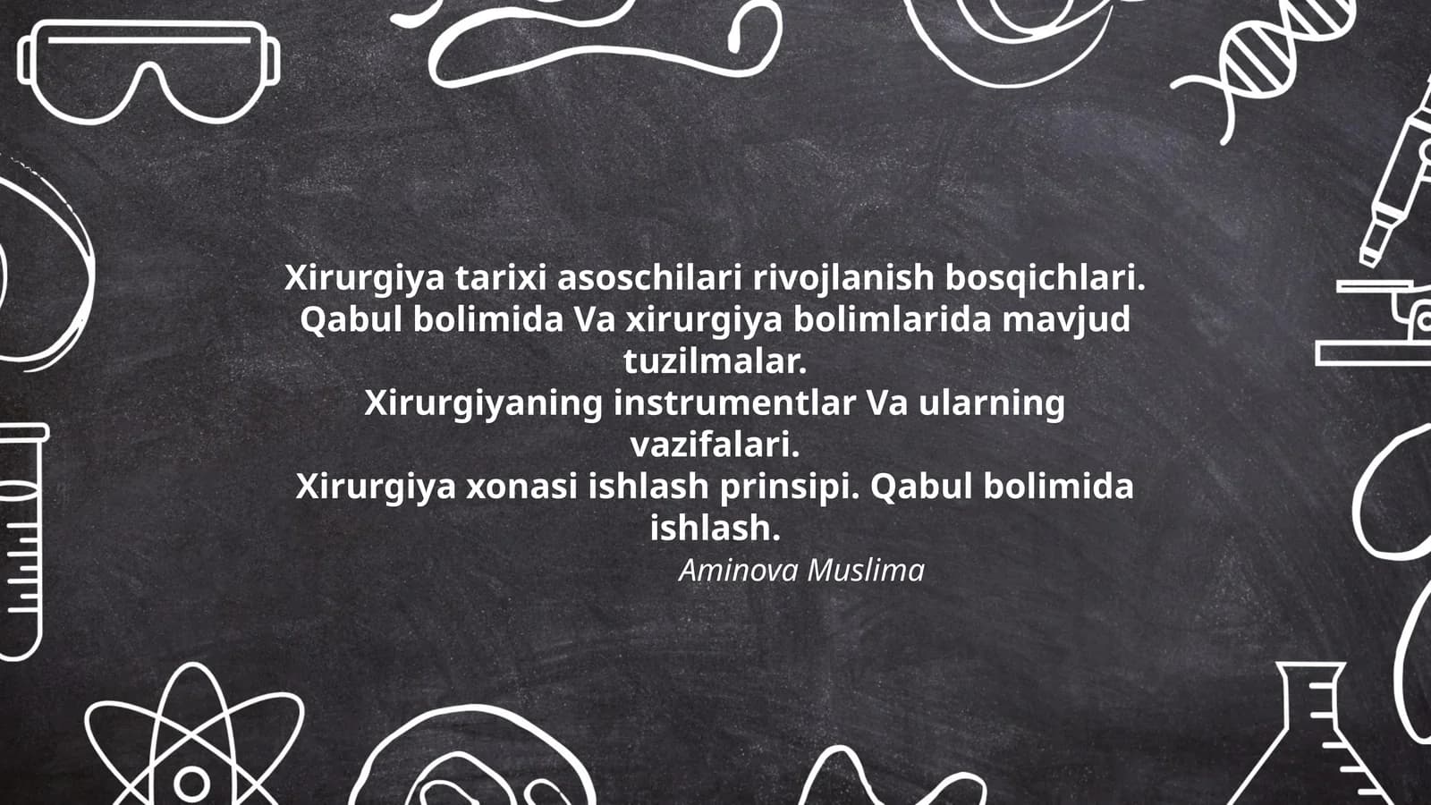 Xirurgiya tarixi asoschilari rivojlanish bosqichlari