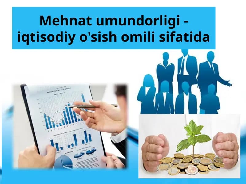 Mehnatunumdorligi- iqtisodiy o'sish omili sifatida